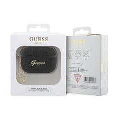 Guess Guess 4G Glitter Flake - Ovitek za AirPods Pro 2 (črn)