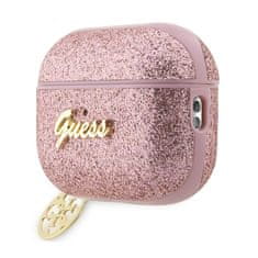 Guess Guess 4G Glitter Flake - Ovitek za AirPods Pro 2 (roza)