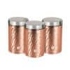 Posoda za hrano komplet 3 kosov Primal Rosegold Metallic Line BH-6715