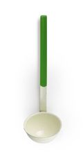 Ibili Emajlirana zajemalka z zelenim robom 9x36cm -