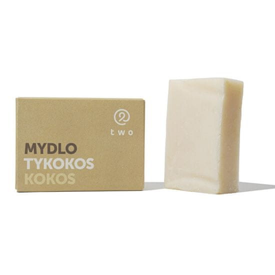 Two cosmetics Trdno milo z regeneracijskim in vlažilnim učinkom TYKOKOS 100 g