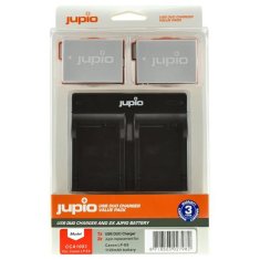 Jupio Komplet 2x LP-E8 1120mAh + dvojni polnilnik USB