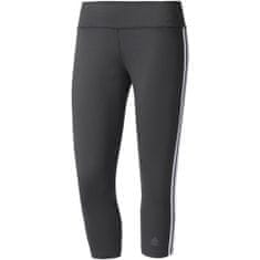 Adidas Hlače obutev za trening grafitna 152 - 157 cm/XS Designed 2 Move 3STRIPES Tights 34 W