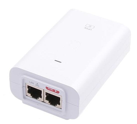 Ubiquiti POE Networks U-POE-af Gigabitni injektor 48V/0,32A (15,4W) - bela