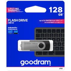 Noah 128 GB USB 3.2 Gen 1 UTS3 bliskovni disk črne barve