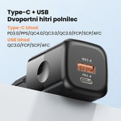 Kuulaa Polnilec 33W Type-C in USB