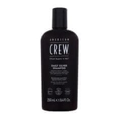 American Crew Daily Silver 250 ml šampon za vsakodnevno nego sivih las za moške