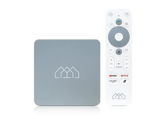 HOMATICS Box HD Android TV 11 / 1,5 GB RAM / 32 GB eMMC flash / AV1 / Wi-Fi 5 / LAN