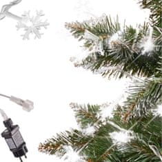 MG Snowflakes božične lučke 100 LED 10m, hladno bele