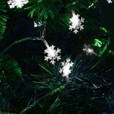 MG Snowflakes božične lučke 100 LED 10m, hladno bele