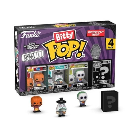 Funko Bitty POP: The Nightmare Before Christmas - Pumpkin Jack (4pack)