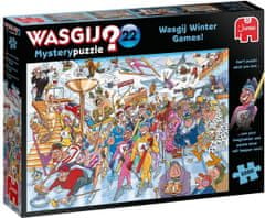 Jumbo Puzzle WASGIJ Mystery 22: Winter Wasgij Games! 1000 kosov