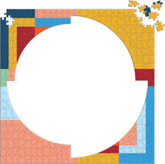 Galison Frank Lloyd Wright kvadratna sestavljanka: 500 kosov: organska geometrija