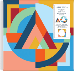 Galison Frank Lloyd Wright kvadratna sestavljanka: 500 kosov: organska geometrija