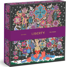 Galison Liberty Square Puzzle: Božično drevo življenja 500 kosov