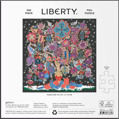 Galison Liberty Square Puzzle: Božično drevo življenja 500 kosov