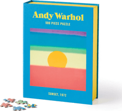 Galison Puzzle Andy Warhol: Sunset 500 kosov: Warhol Warhol: Sunset 500 kosov