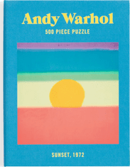 Galison Puzzle Andy Warhol: Sunset 500 kosov: Warhol Warhol: Sunset 500 kosov