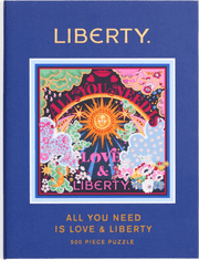 Galison Liberty Square Puzzle: All you need is love and freedom 500 kosov