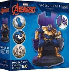 Trefl Puzzle Wood Craft Izvor Thanos na prestolu 160 kosov