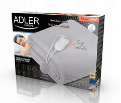 Adler velika električna odeja 150x80cm 60W AD7425