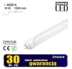 slomart LED fluorescenčna sijalka 120cm 18w 4000k T8 G13 enostranska nevtralna