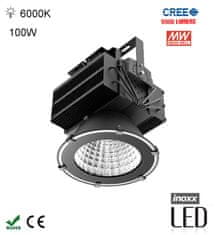 Industrijska led svetilka hladno visokem zalivu 100w 6000-6500k 9000lm