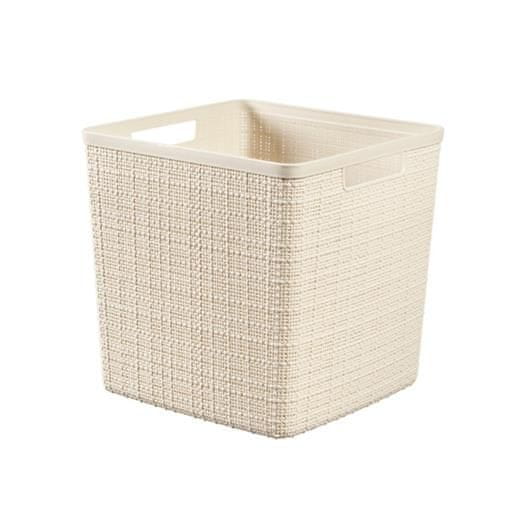 Curver Škatla Jute Cube 17L beige