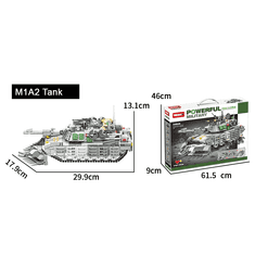 WOMA M1A2 Abrams tank 6v1, 1472 kosov