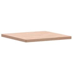 Vidaxl Mizna plošča 80x80x4 cm kvadratna trdna bukovina