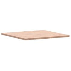 Vidaxl Mizna plošča 80x80x2,5 cm kvadratna trdna bukovina