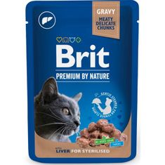 Brit premium Cat kapsule. Jetra za sterilizirane 100 g