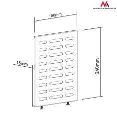 Maclean mc-802 57671 držalo za mini procesor, tanek odjemalec