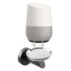 Maclean Stenski nosilec maclean za Google Home, črn, mc-857