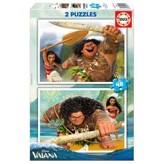 Clementoni Disney Moana/Vaiana puzzle 2x48 kosov