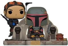 Funko POP! Star Wars Mandalorian - Boba Fett & Fennec Shand On Throne figurica (#486)