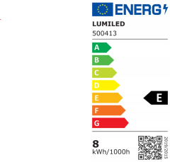 LUMILED 6x LED žarnica E27 T30 8W = 75W 1055lm 3000K Toplo bela 360° Filament