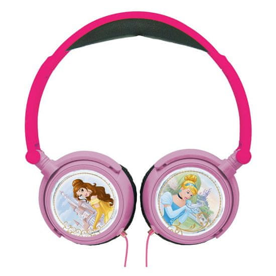 Lexibook Zložljive žične slušalke Disneyjeva princesa