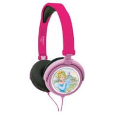 Lexibook Zložljive žične slušalke Disneyjeva princesa