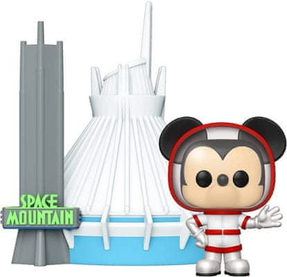 Space Mountain and Mickey Mouse