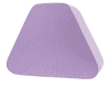 Earth velika igralna kocka, iz pene, trapez, Lavender lila (745)