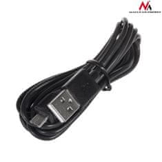 Maclean avtomobilski polnilec max4.8a 2xusb maclean energy mce157 qualcomm quick charge qc 3.0 plus kabel 1.5m srebrn