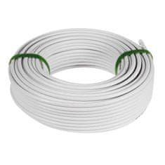 Maclean maclean koaksialni kabel, kabel za satelitsko anteno, rg6 1.02cu+4.8fpe+cu/p+32*0.12cu+6.8pvc, 50m, mctv-471