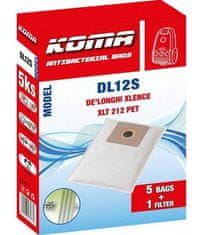 KOMA Vrečke za sesalnik Koma DL12S - De Longhi X Lence textile