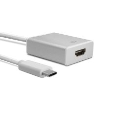 Maclean maclean adapter usb tipa C, hdmi 1080p 4k@30hz hdcp 2.2, kovinsko ohišje mctv-841