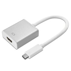 Maclean maclean adapter usb tipa C, hdmi 1080p 4k@30hz hdcp 2.2, kovinsko ohišje mctv-841