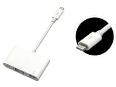 slomart 76-102# Vtič usb usb-c 3.1 - adapter za vtičnico vga