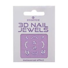 Essence 3D Nail Jewels 01 Future Reality samolepilni kamenčki za nohte 1 pakiranje