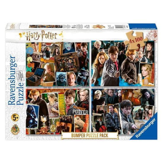 Clementoni Harry Potter puzzle 4x100 kosov