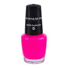 Dermacol Neon neon lak za nohte 5 ml Odtenek 27 neon explosion